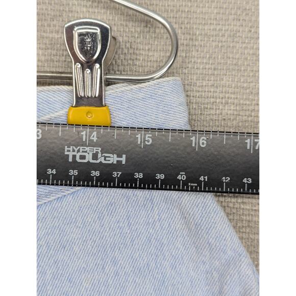 Riders Light Blue Denim Jeans Shorts Size 14M High Waisted USA Vintage -0925F161 - Picture 4 of 7